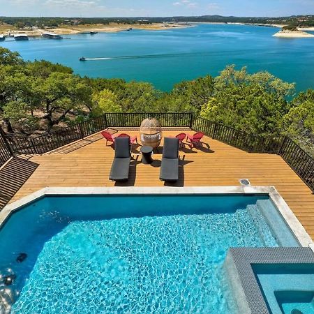 Вилла Atlantis On Lake Travis Pool Hot Tub Dock Leander Экстерьер фото